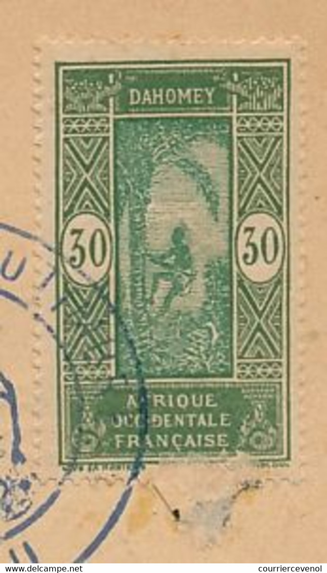 DAHOMEY - Carte Locale - Journée Du Timbre 1946 - COTONOU - 29 Avril 1946 - Cartas & Documentos