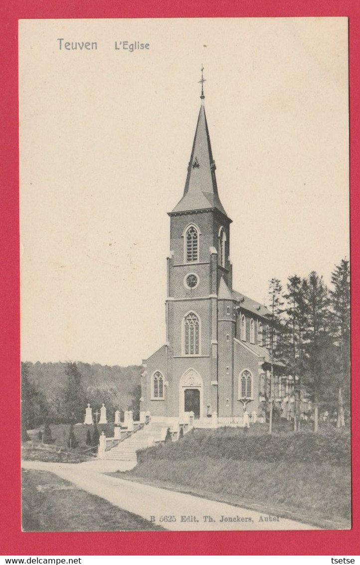 Teuven -  L'Eglise - 1909 ( Voir Verso ) - Fourons - Voeren
