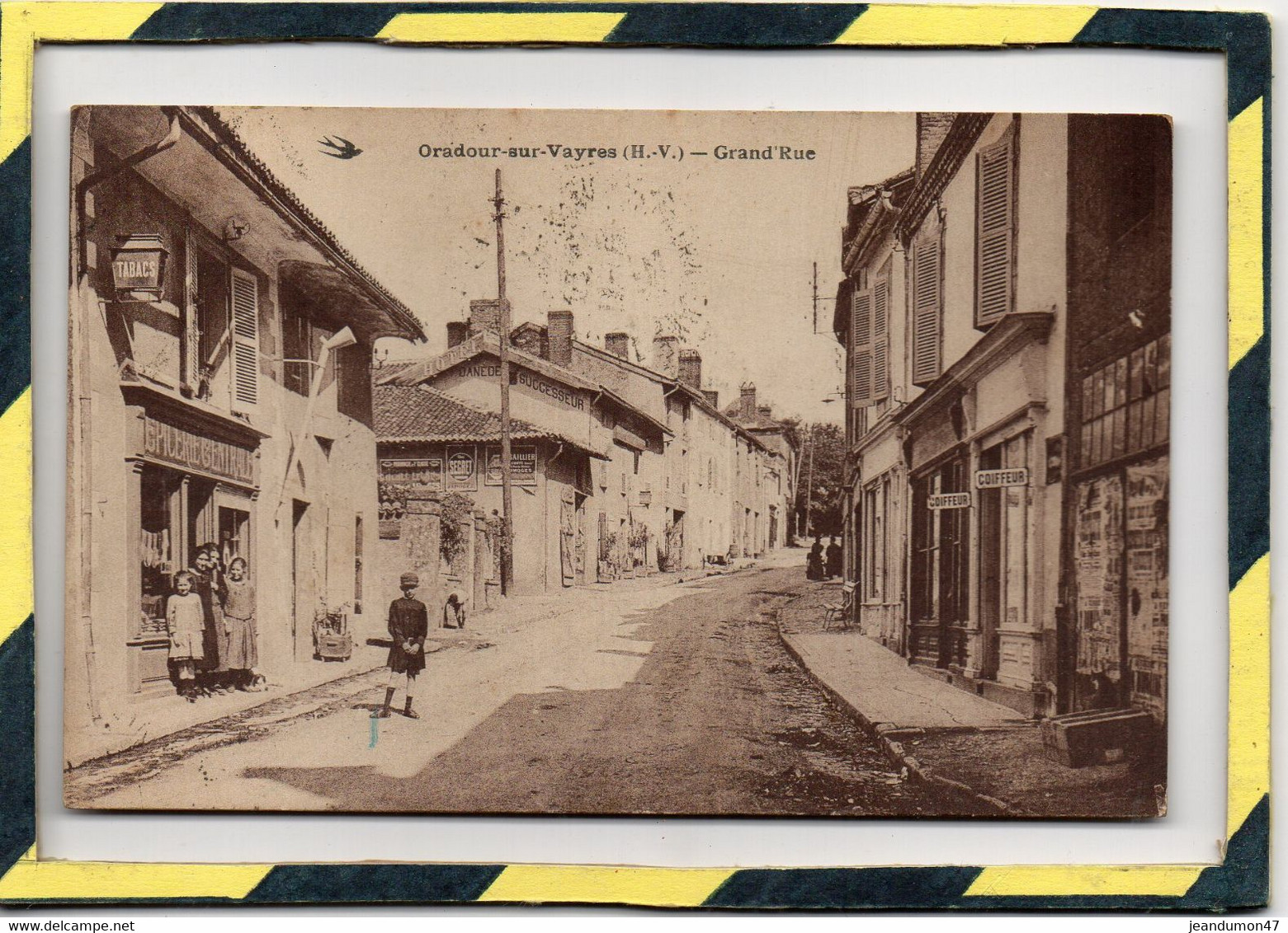 DPT 87 . - . ORADOUR-sur-VAYRES  - GRAND'RUE - Oradour Sur Vayres