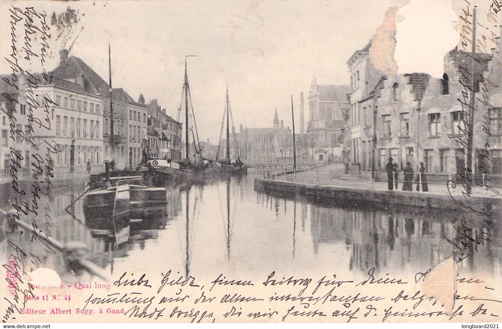 ANVERS - QUAI LONG 1901 / P104 - Antwerpen