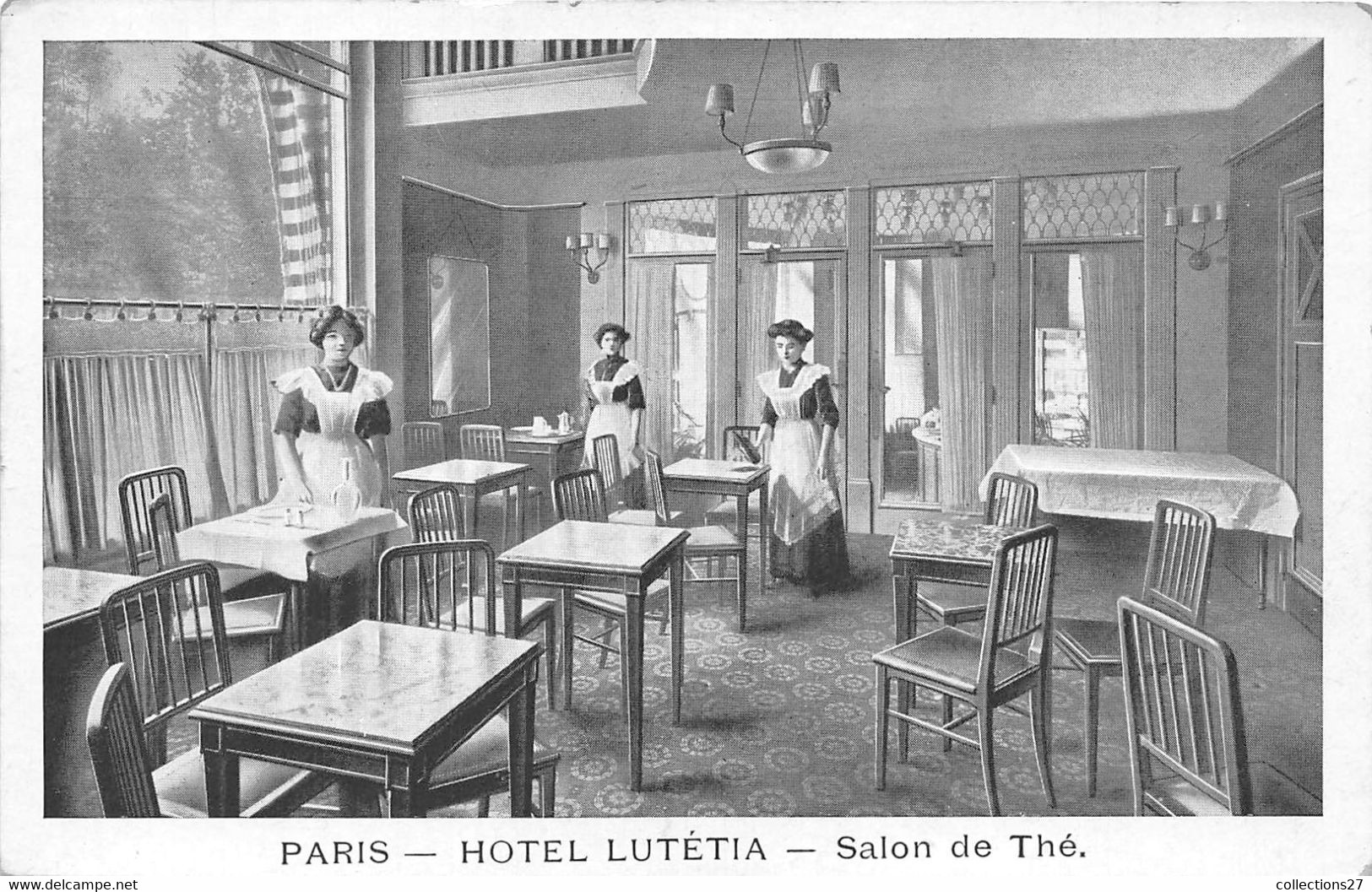 PARIS-75006-HÔTEL LUTETIA- 43 BOULEVARD RASPAIL- 6 CARTES