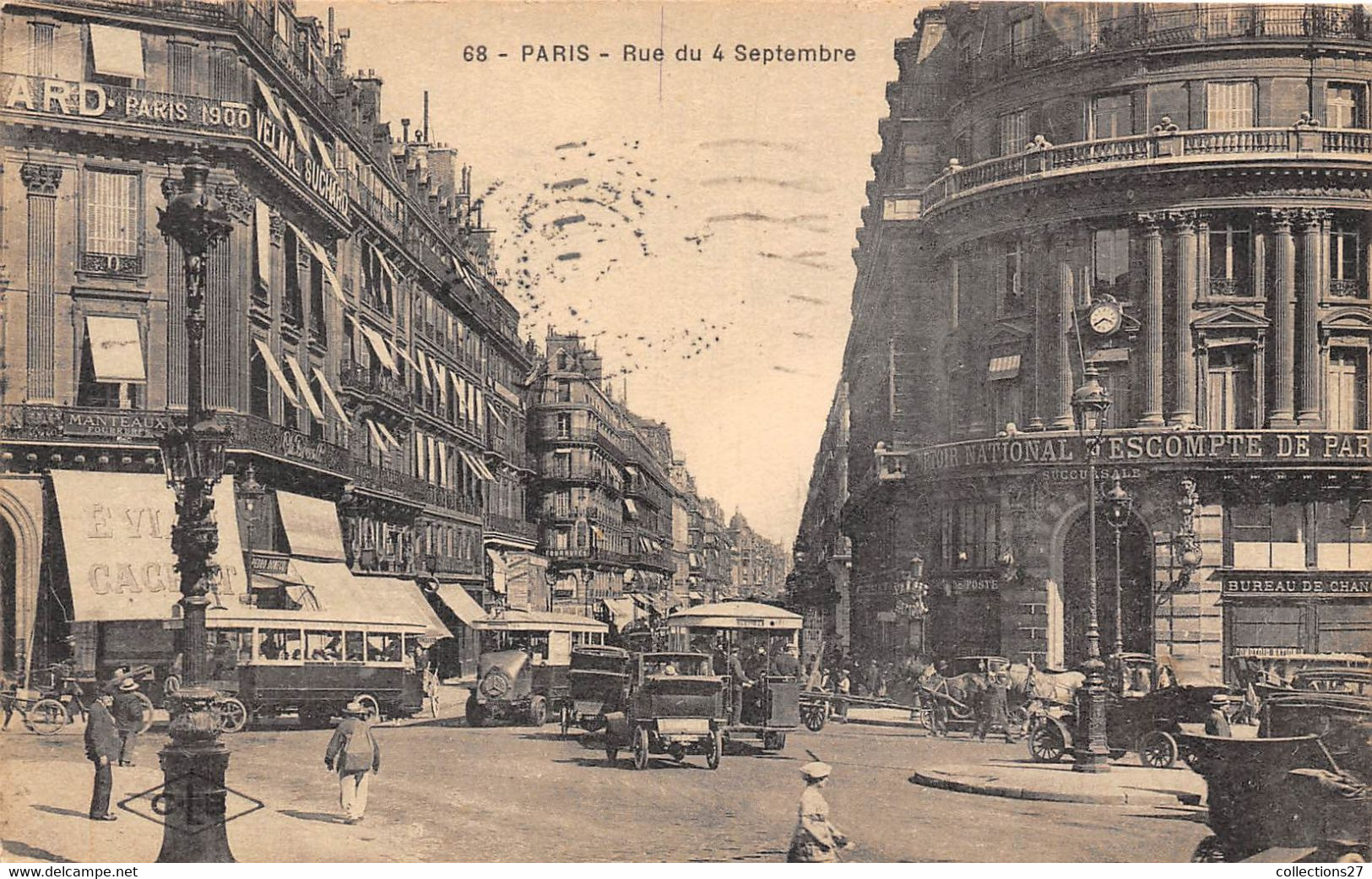 PARIS-75002-RUE DU 4 SEPTEMBRE - Arrondissement: 02