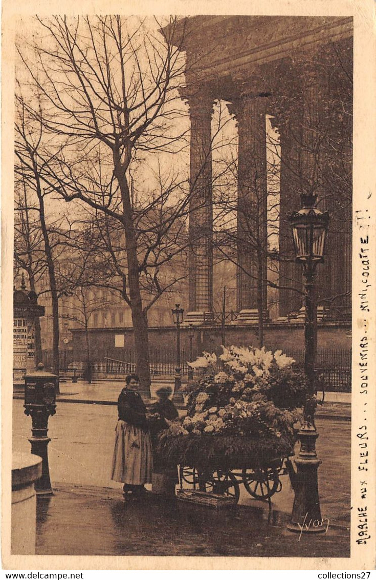 PARIS-75008-MARCHANDE DE FLEURS PLACE DE LA MADELEINE - Paris (08)