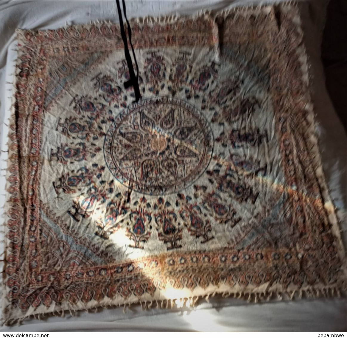 Iran Tapis Toile Coton - Arte Oriental