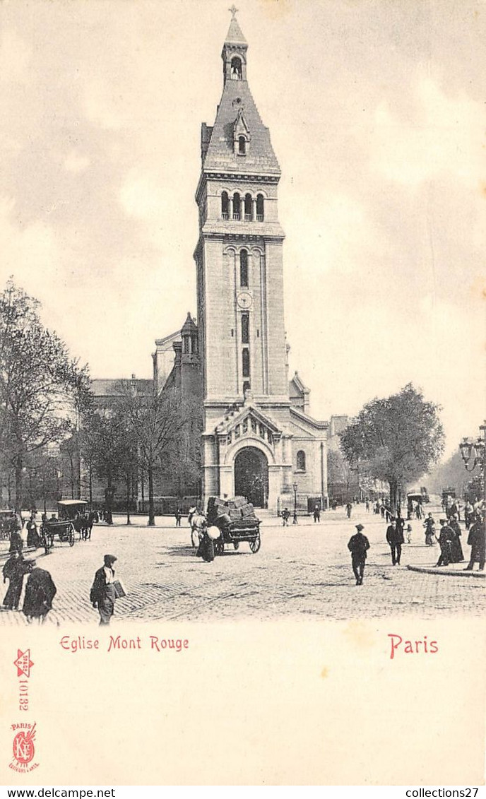 PARIS-75014-EGLISE MONT ROUGE - Arrondissement: 14