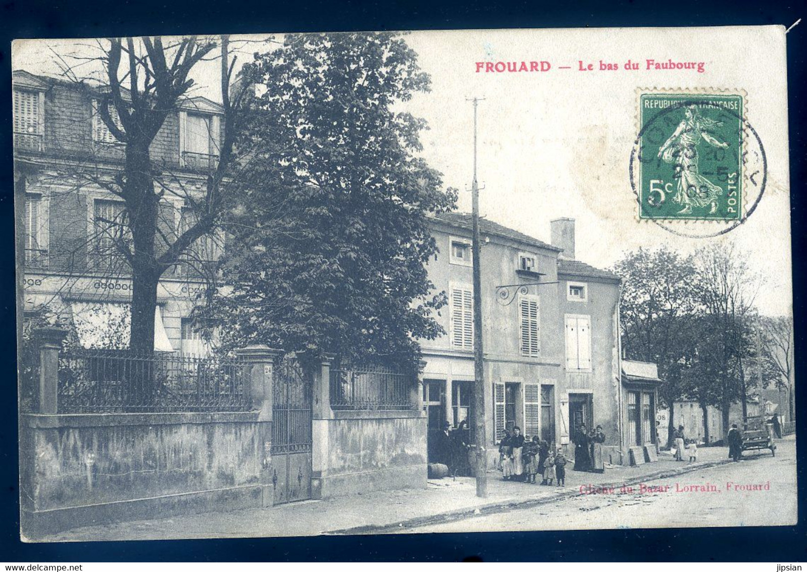 Cpa Du 54 Frouard Le Bas Du Faubourg  SPT21-18 - Frouard