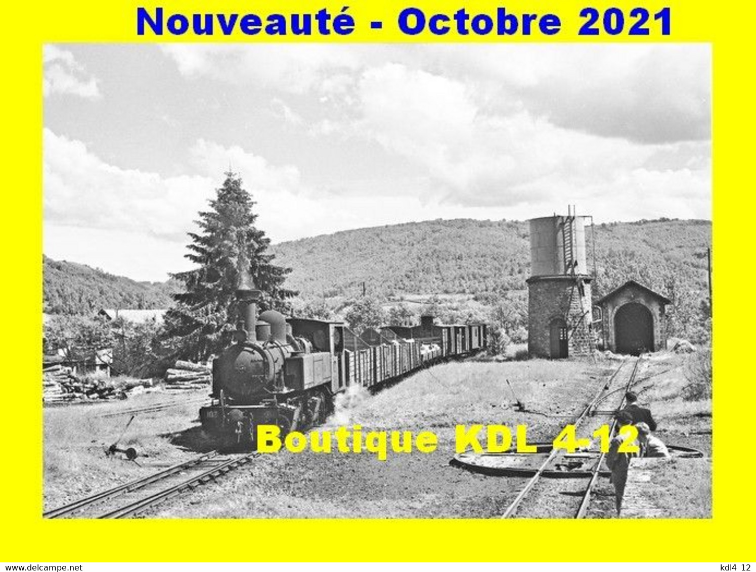 AL 729 - Train MV, Loco Mallet 020+020 T N° 103 En Gare - ARGENTAT - Corrèze - POC - Argentat