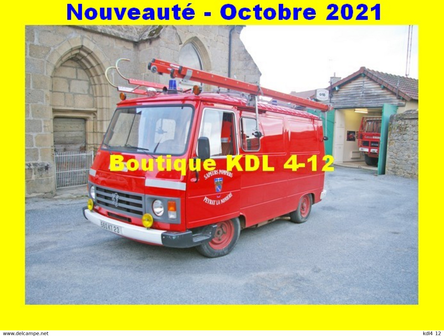 *ALSP - Véhicules Des Sapeurs-Pompiers De France - 120 à 144 SP - Lot De 25 Cartes Postales - Brandweer