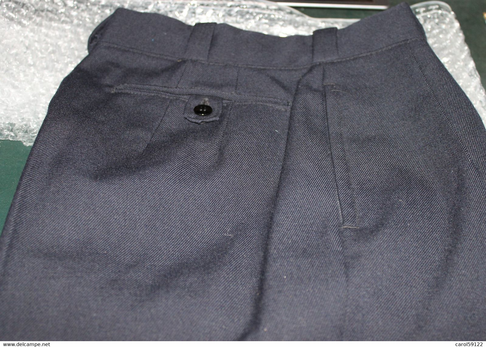 Pantalon Laine Bleu Marine - Uniformes