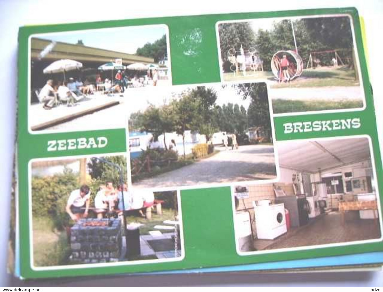 Nederland Holland Pays Bas Breskens Met Camping Zeebad - Breskens