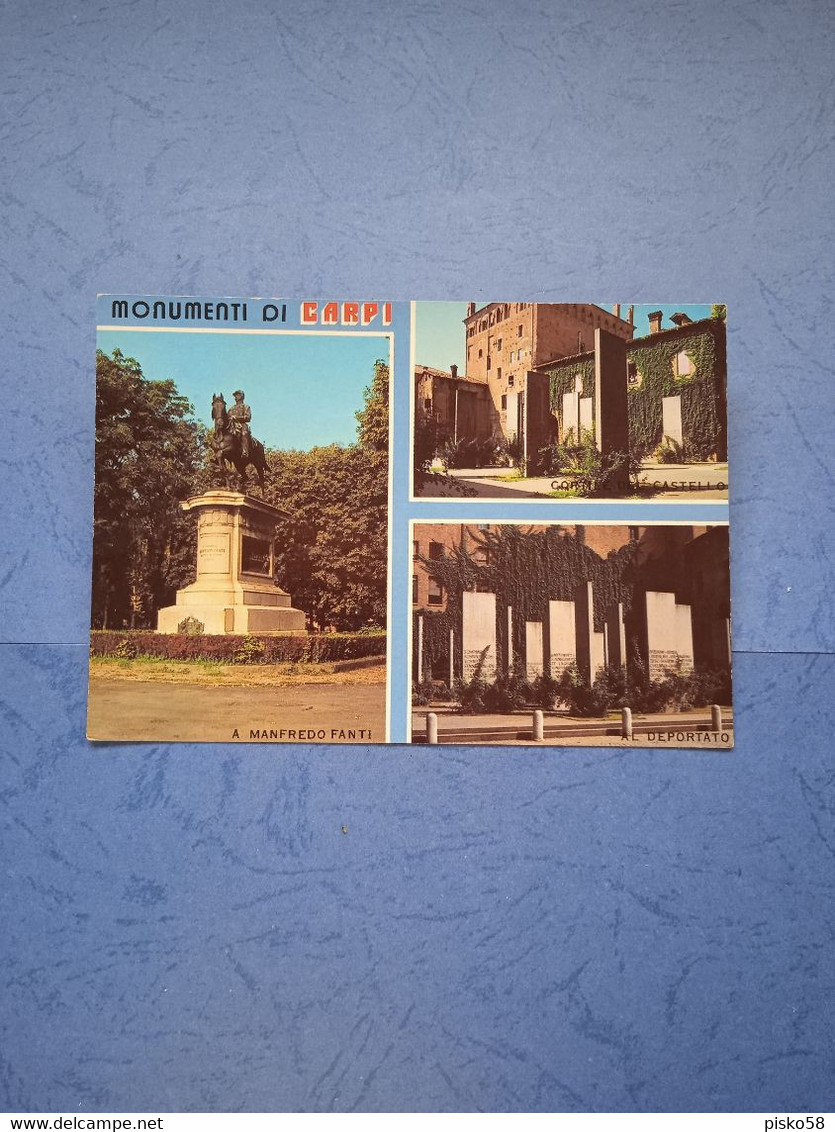 Italia-emilia Romagna-carpi-monumenti-fg-1987 - Carpi