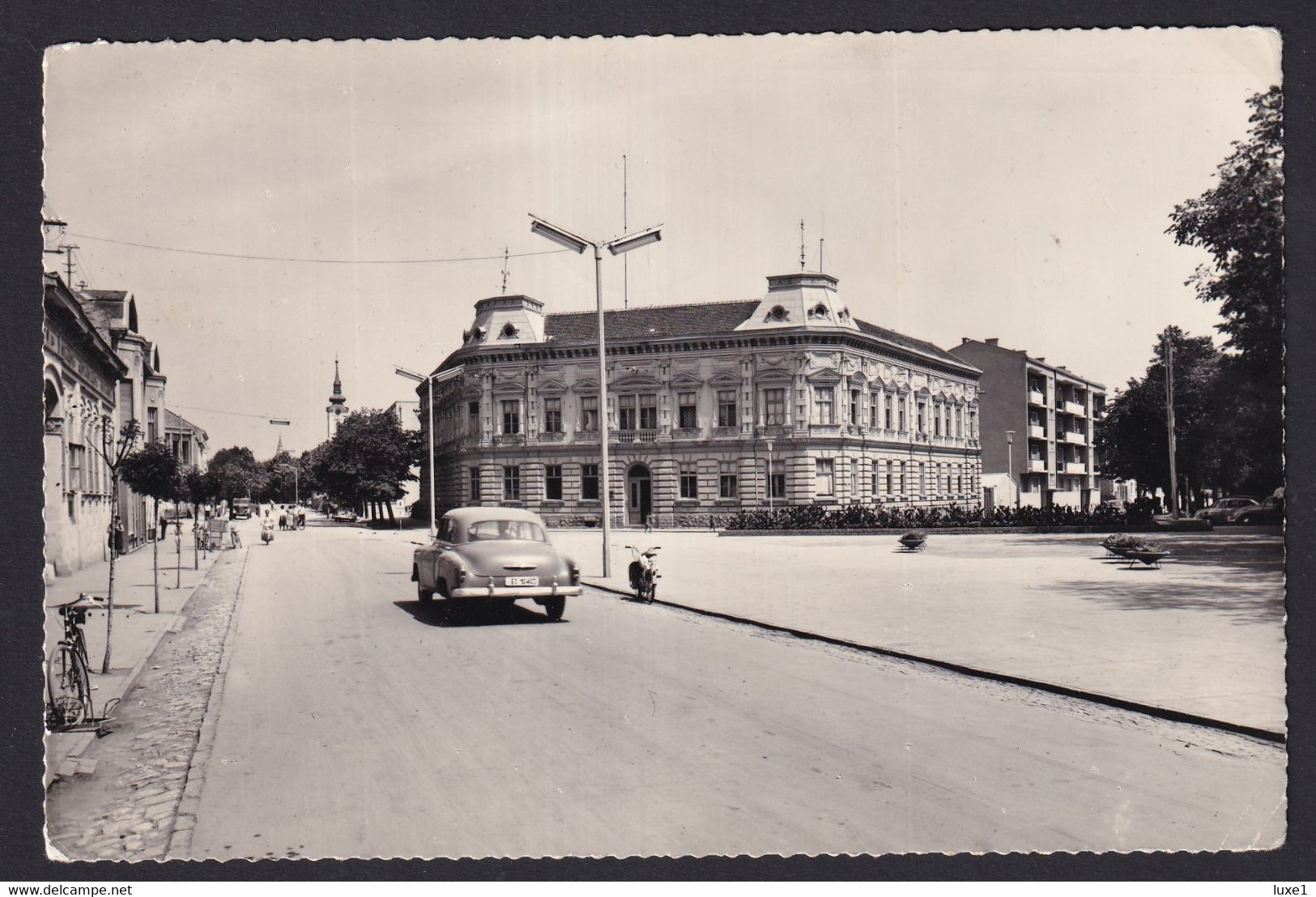 SERBIA , SREMSKA  MITROVICA ,  CAR  ,  OLD  POSTCARD - Serbie