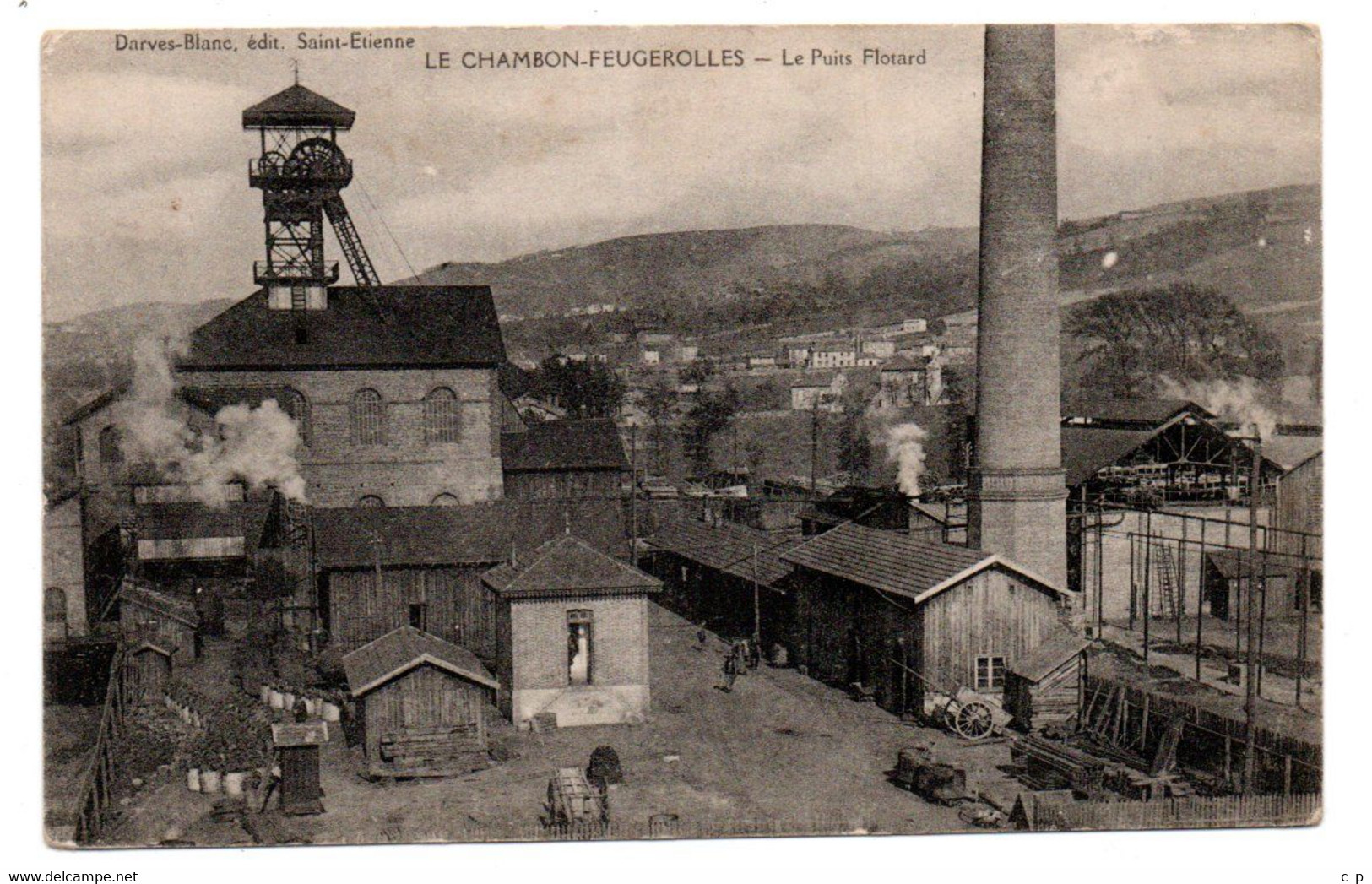 Le Chambon De Feugerolles - Le Puits Flotard -  CPA°gk - Le Chambon Feugerolles