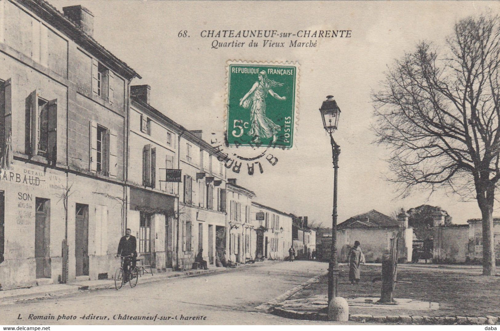 Chateauneuf-sur-Charente.  Quartier Du Vieux Marché - Chateauneuf Sur Charente