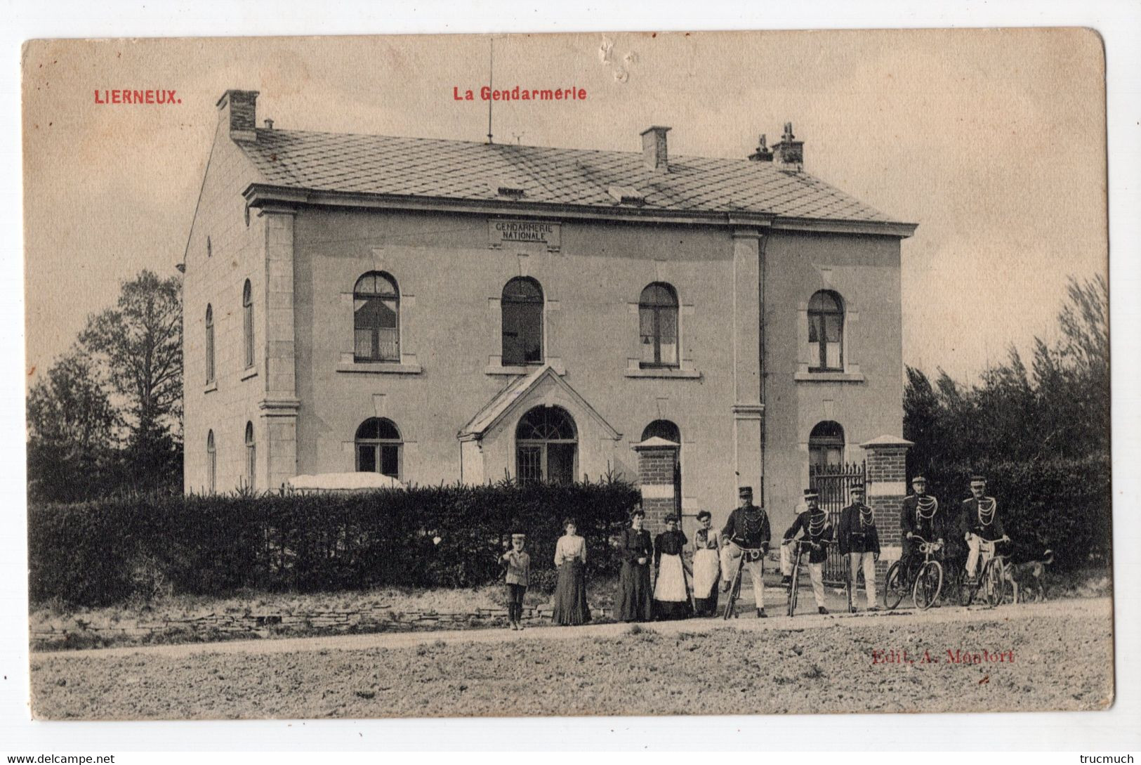 65 - LIERNEUX - La Gendarmerie - Lierneux