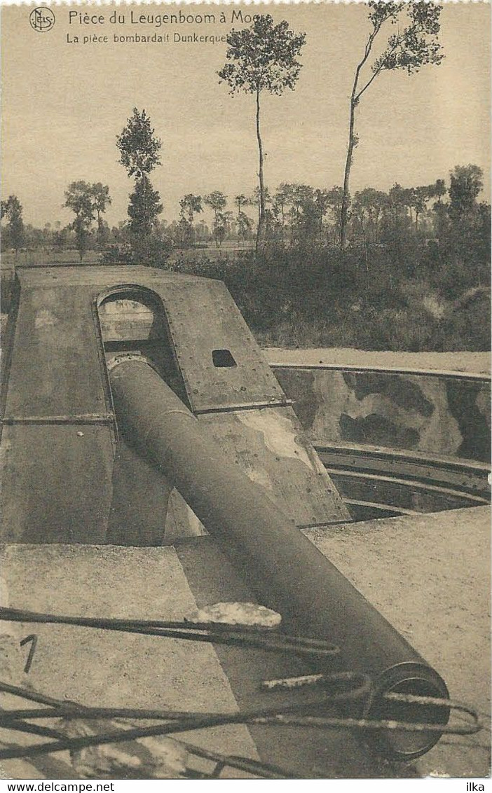 Koekelare - Moere. "Lange Max" Het Kanon Beschoot Duinkerke - La Pièce Du Leugenboom Bombardait Dunkerque. - Koekelare