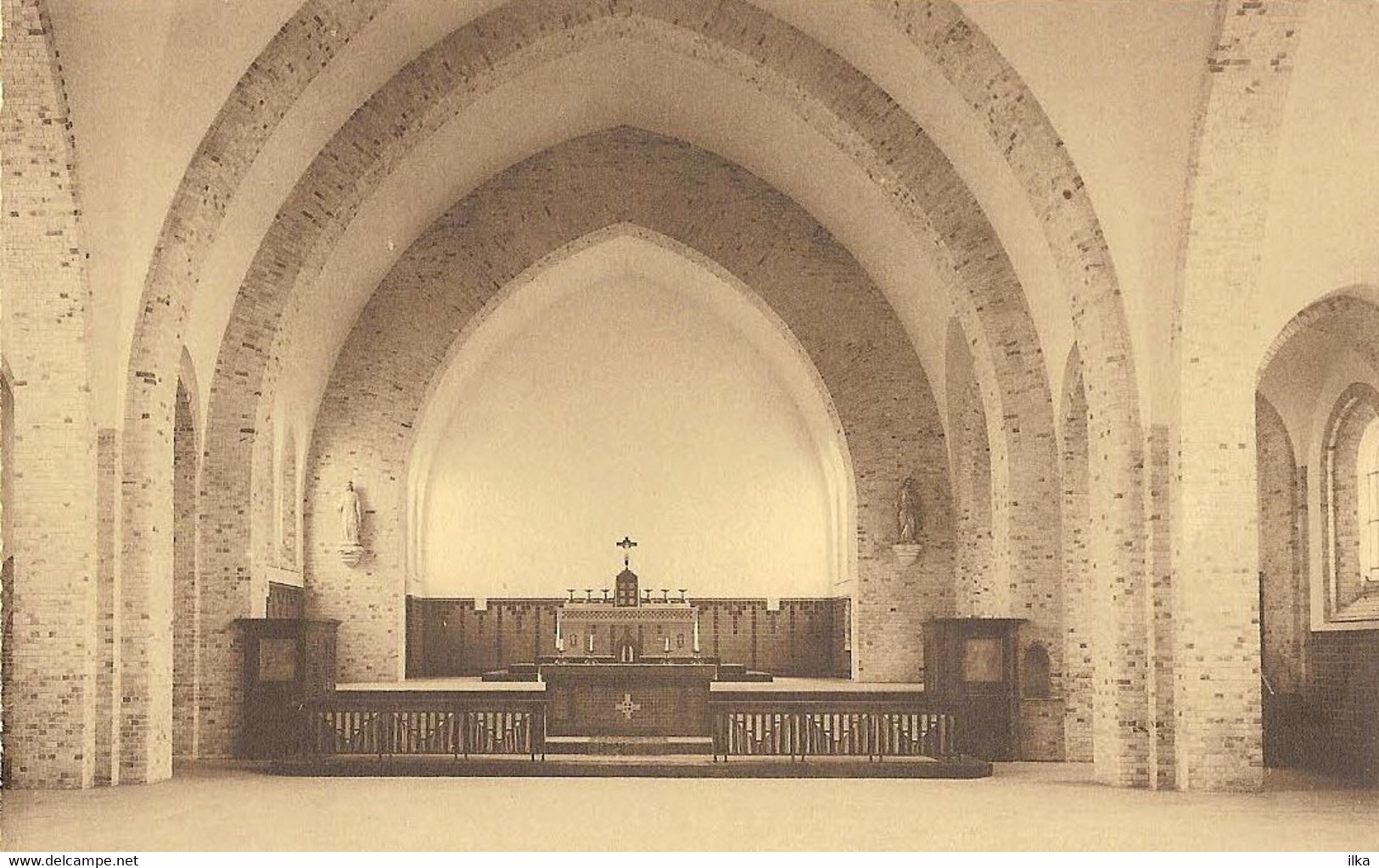 Koekelare/Couckelaere - DE MOKKER - Kerk - Binnenzicht - Arch. M. Dinnewet, Oostende. Uitgever R. De Wilde - Koekelare