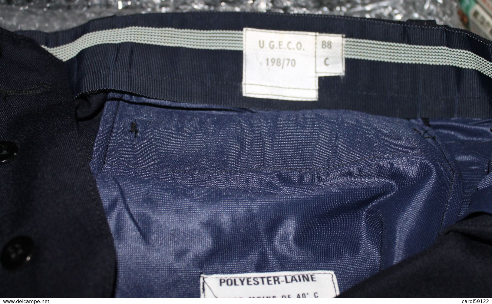 Pantalon Sergé Bleu Marine - Uniform