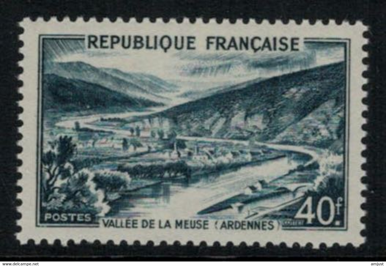 France // 1949 // Monuments Et Sites,Vallée De La Meuse, Neuf** MNH N0. 842A Y&T (sans Charnière) - Neufs