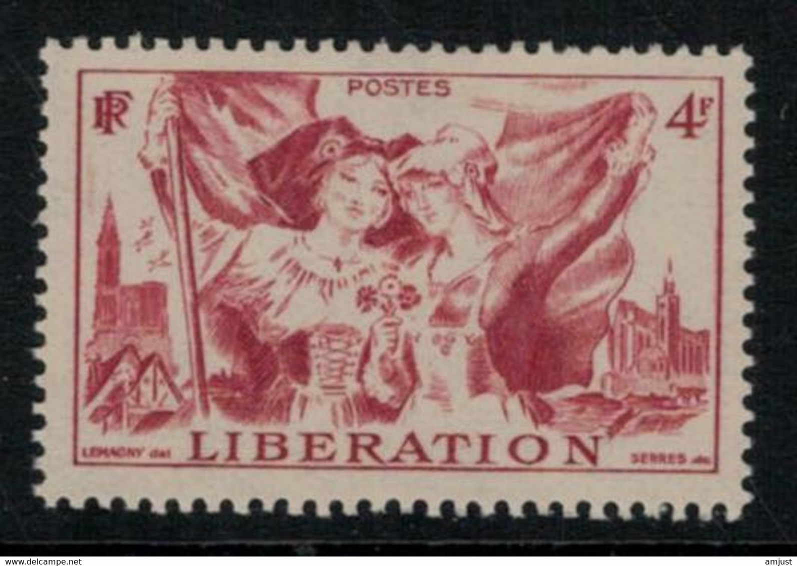 France // 1945 // Libération De L'Alsace Et De La Lorraine, Neuf** MNH N0. 739 Y&T (sans Charnière) - Neufs