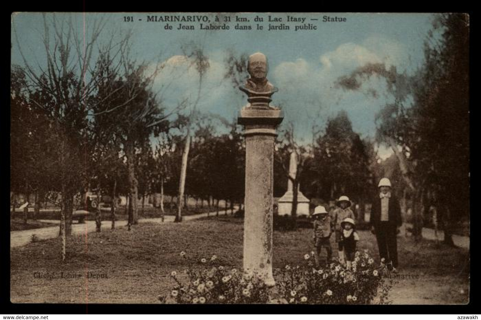 Miarinarivo - 191 - Lac Itasy Statue De Jean Laborne Jardin Public #05815 - Madagaskar