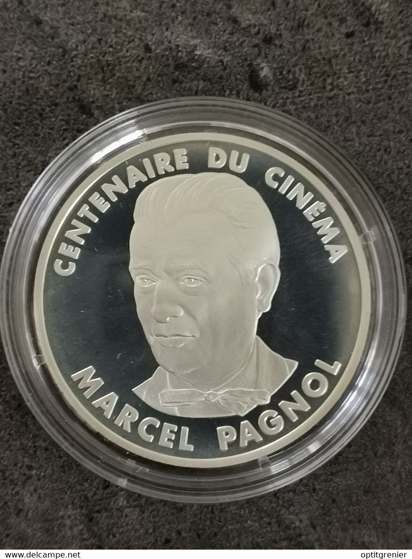 ESSAI 100 Francs 1995 Marcel Pagnol  ARGENT / FRANCE SILVER / Sous Capsule UNC - Essais, Piéforts, épreuves & Flans Brunis