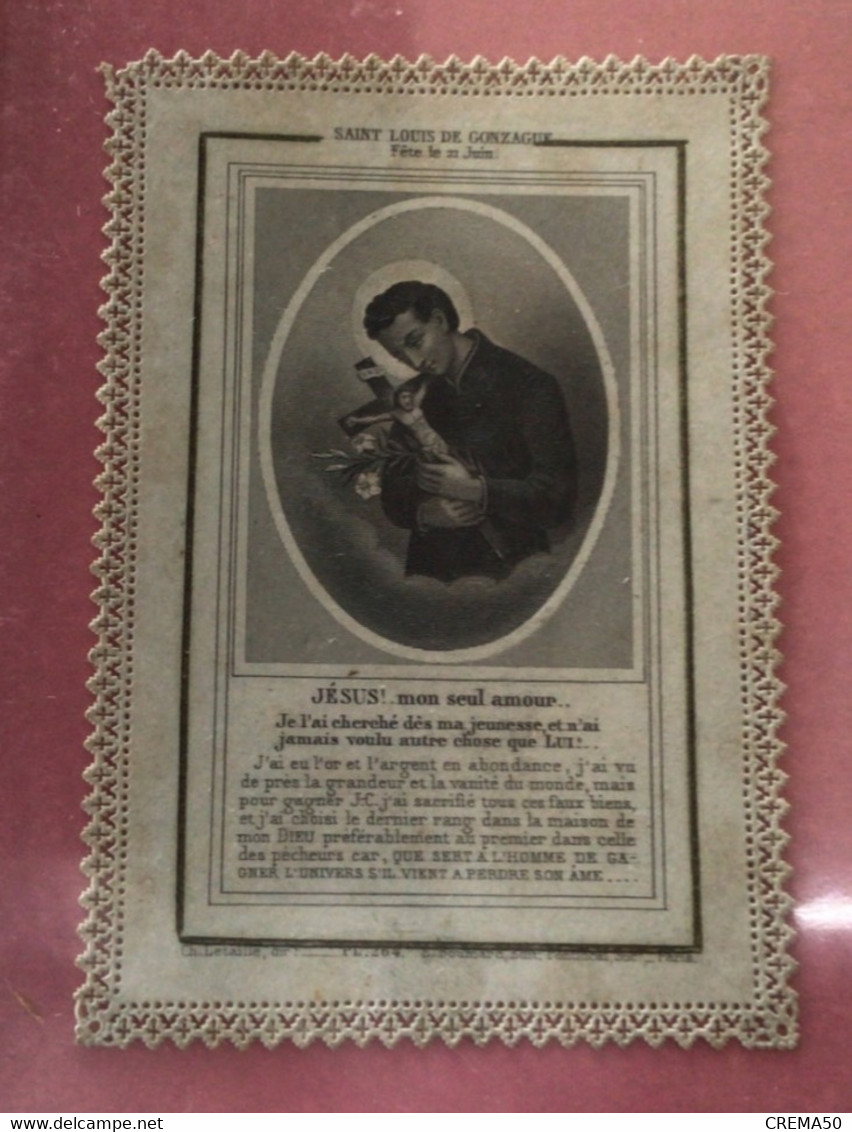 Canivet - Saint Louis De Gonzague - Devotion Images