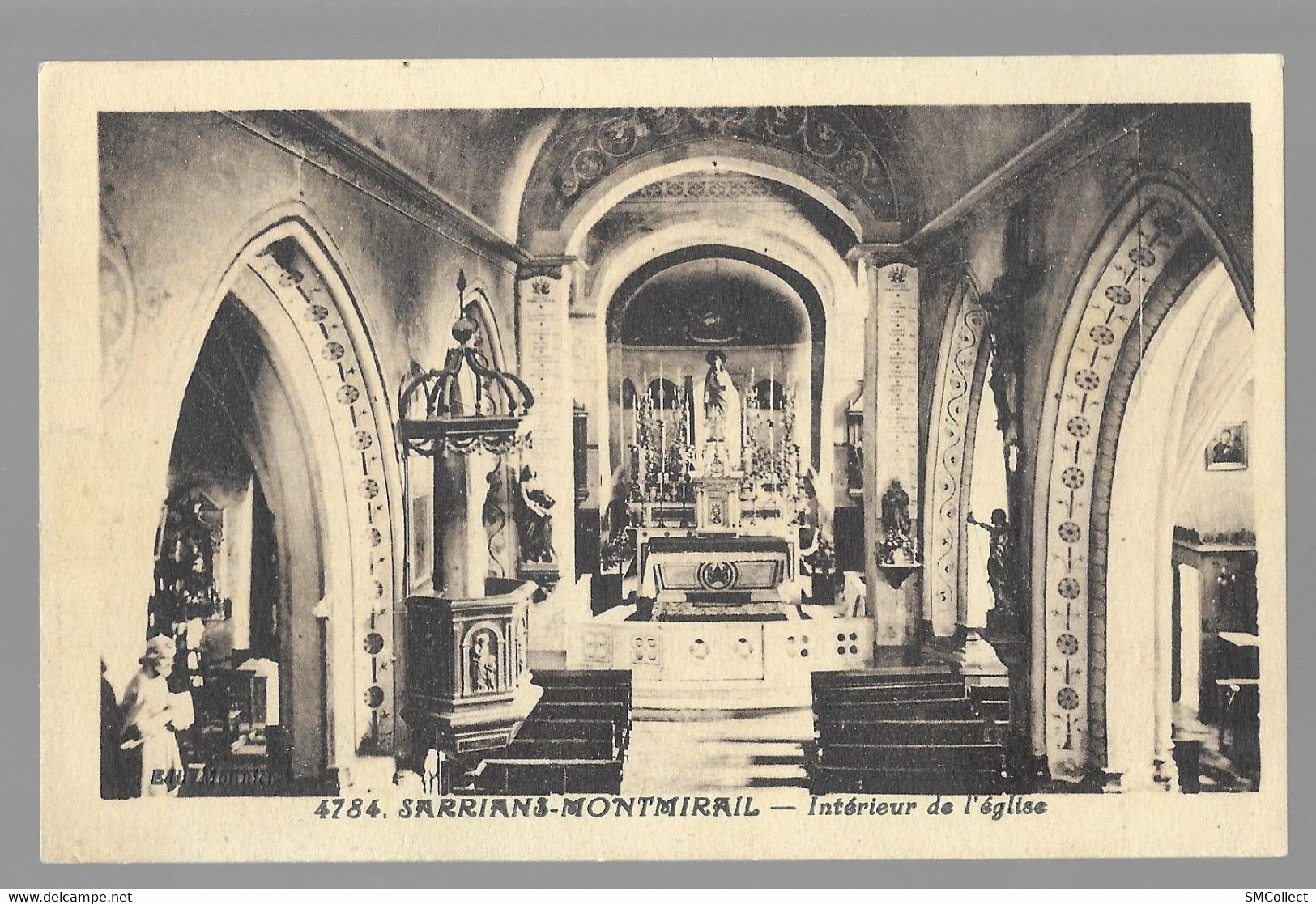 Sarrians Montmirail, Intérieur De L'église (12556) - Sarrians