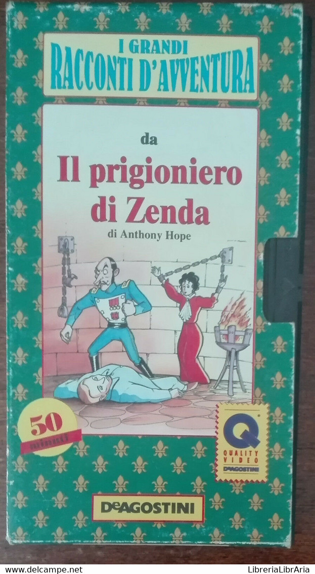 Il Prigioniero Di Zenda - DeAgostini - Vhs - A - Bambini E Ragazzi