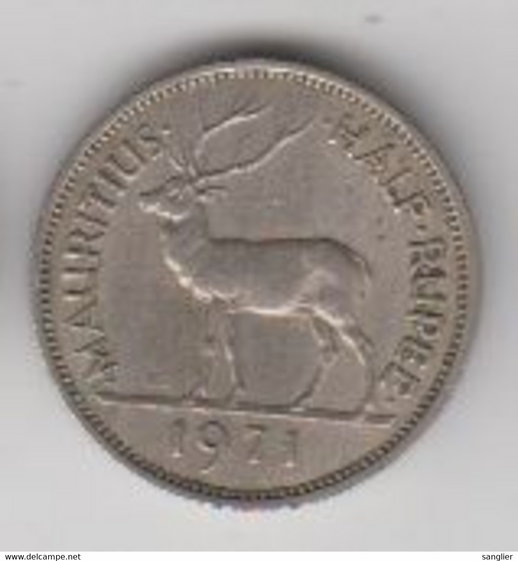 MAURITANIE - HALF RUPEE 1971 - Mauritanie