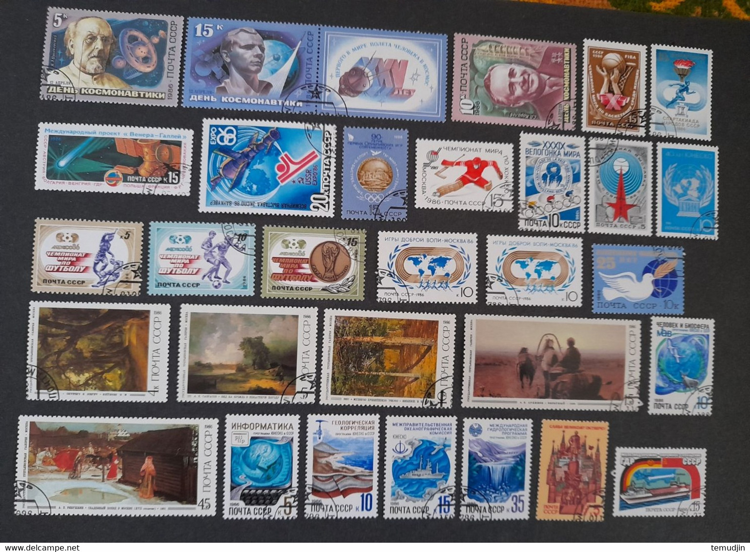 U.R.S.S.  1986 Et 1987: 2 Années Complètes Yv. Timbres Oblitérés° Avec Blocs - Full Years