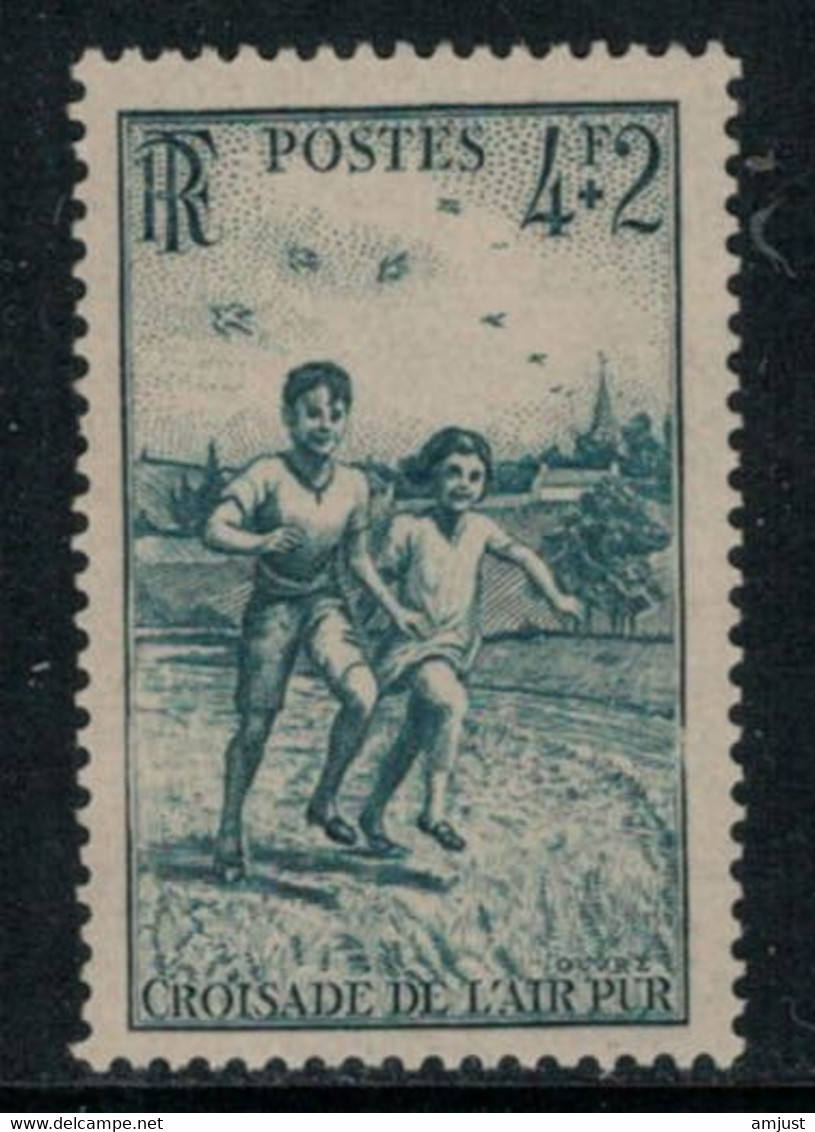 France // 1945 // Au Profit De La Croisade De L'air Pur, Neuf** MNH N0. 740 Y&T (sans Charnière) - Neufs