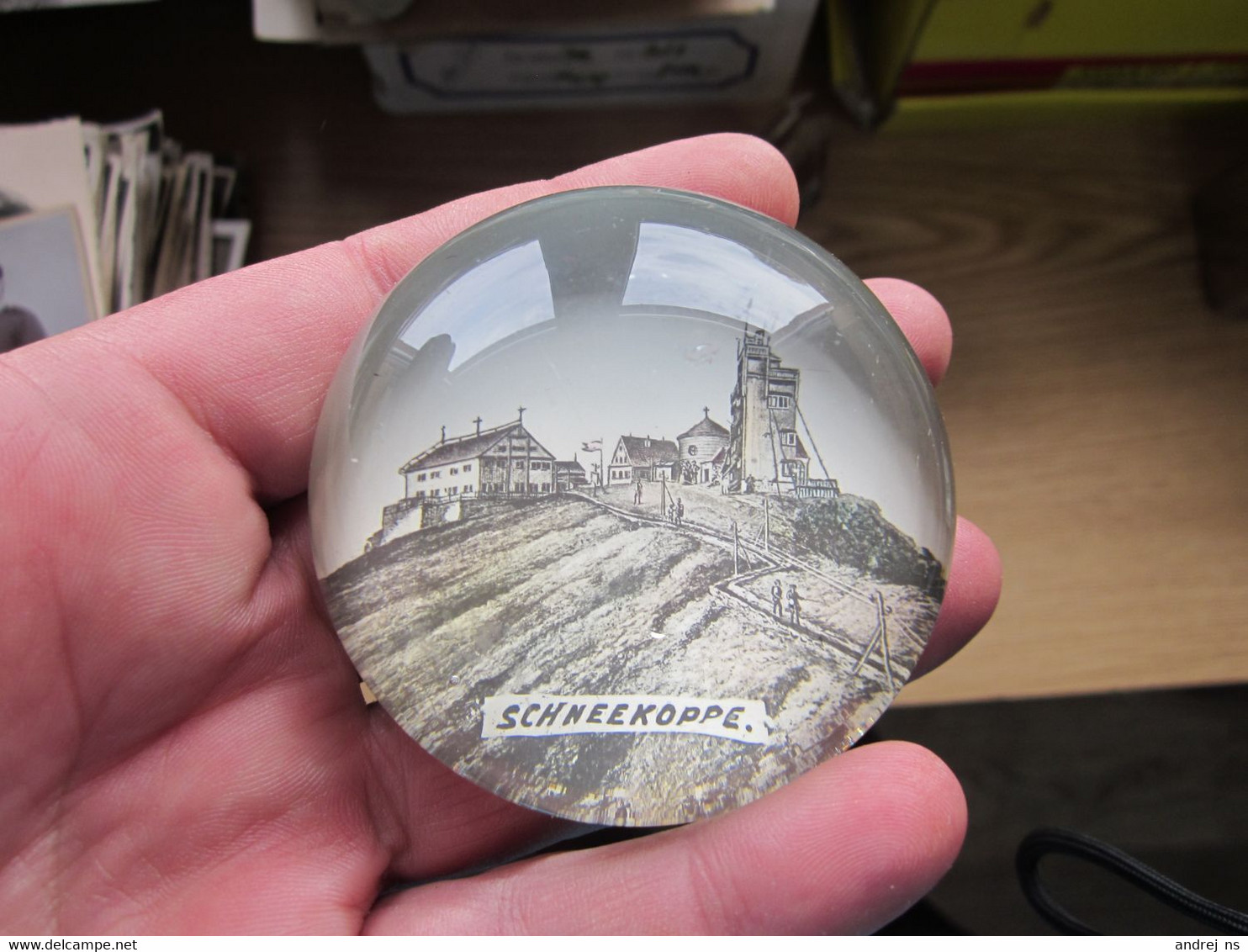 Schneekoppe Glass Paper Mat - Paper-weights