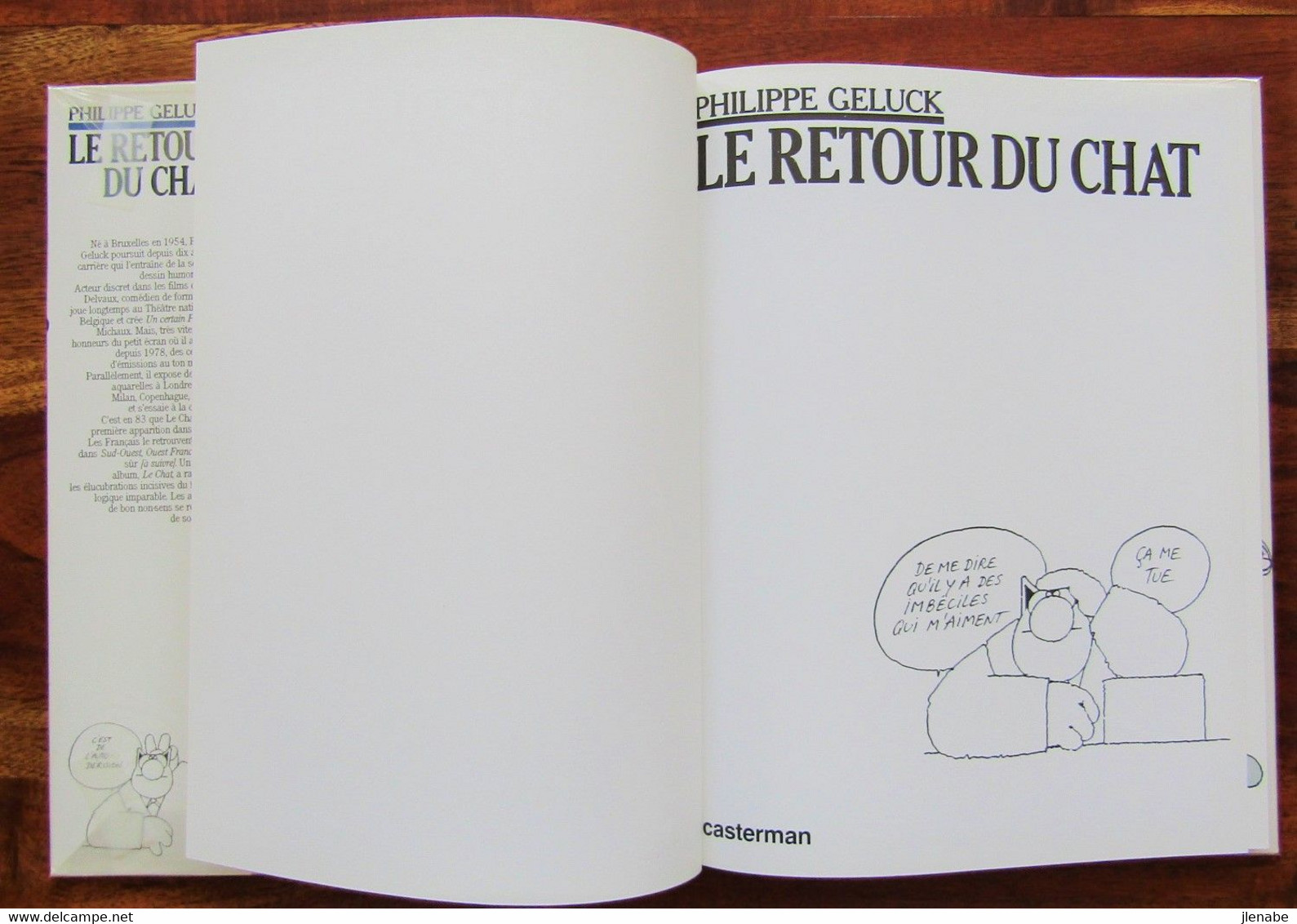 LE CHAT de GELUCK Lot des tomes 1 à 5 et 7 en Editions Originales