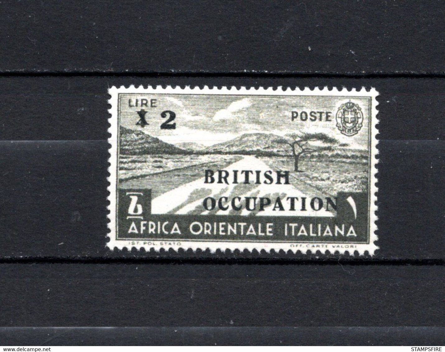 British Occupation Italy  Unissued 1941  Africa RARE MNH - Afrique Orientale