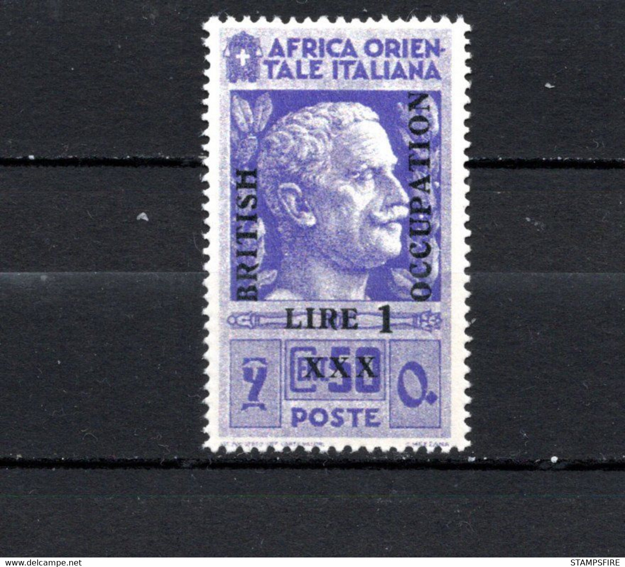 British Occupation Italy  Unissued 1941  Africa RARE MNH - Africa Oriental