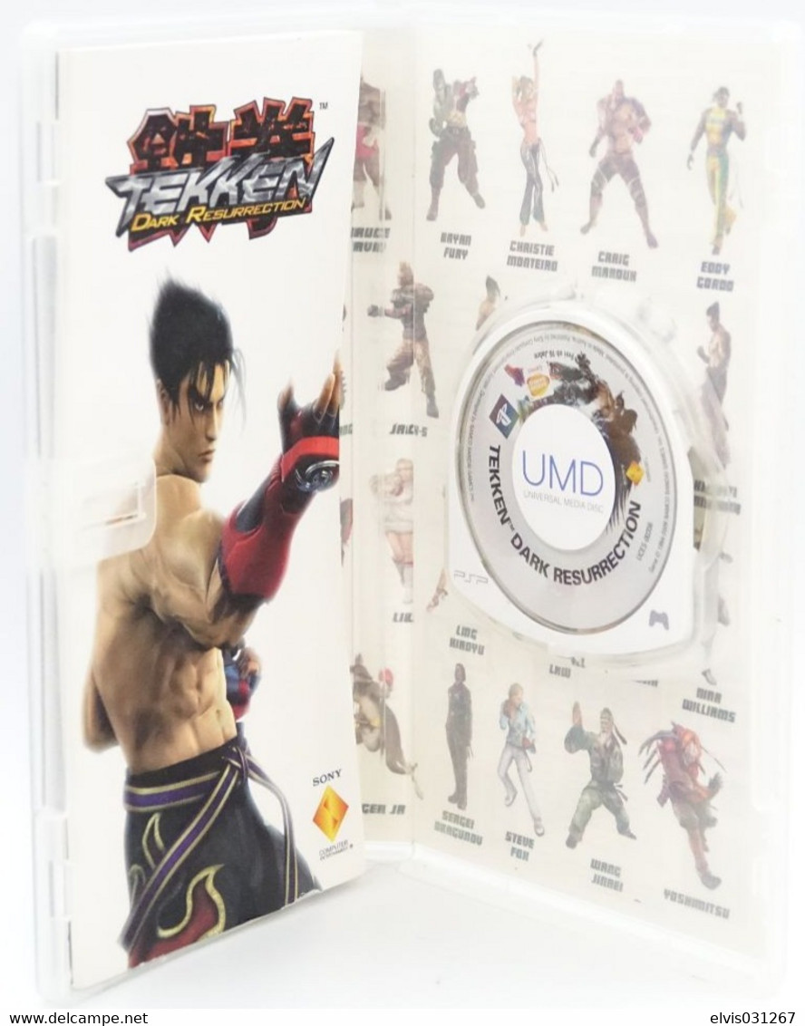 SONY PLAYSTATION PORTABLE PSP : TEKKEN DARK RESURRECTION - PLATINUM - BANDAI - PSP