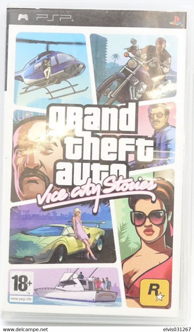 SONY PLAYSTATION PORTABLE PSP : GRAND THEFT AUTO GTA VICE CITY STORIES - ROCKSTAR - PSP