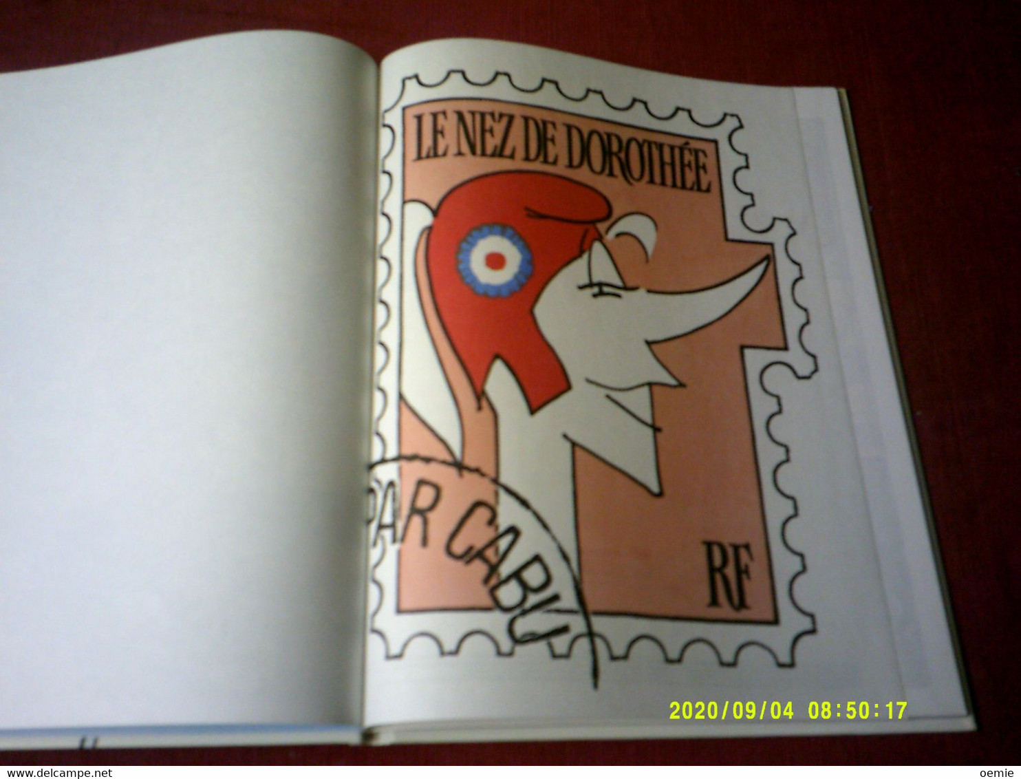 LE NEZ DE  PAR CABU  DOROTHEE  EDITION ORIGINALE 1986 - Cabu
