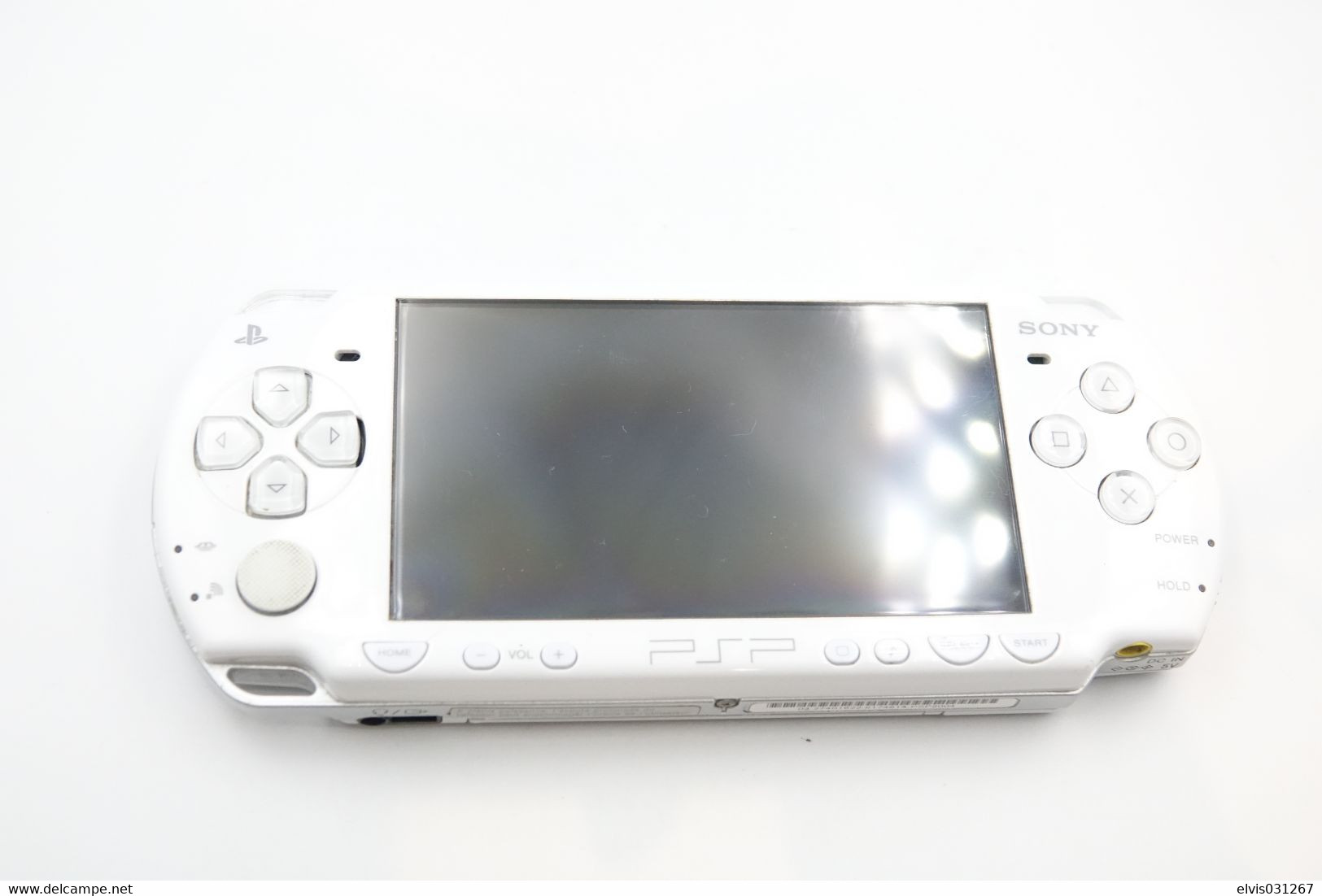 SONY PLAYSTATION PORTABLE PSP : CONSOLE WHITE 1003 - Handheld And Games - Tested And Working - With Case And Memory Card - PSP