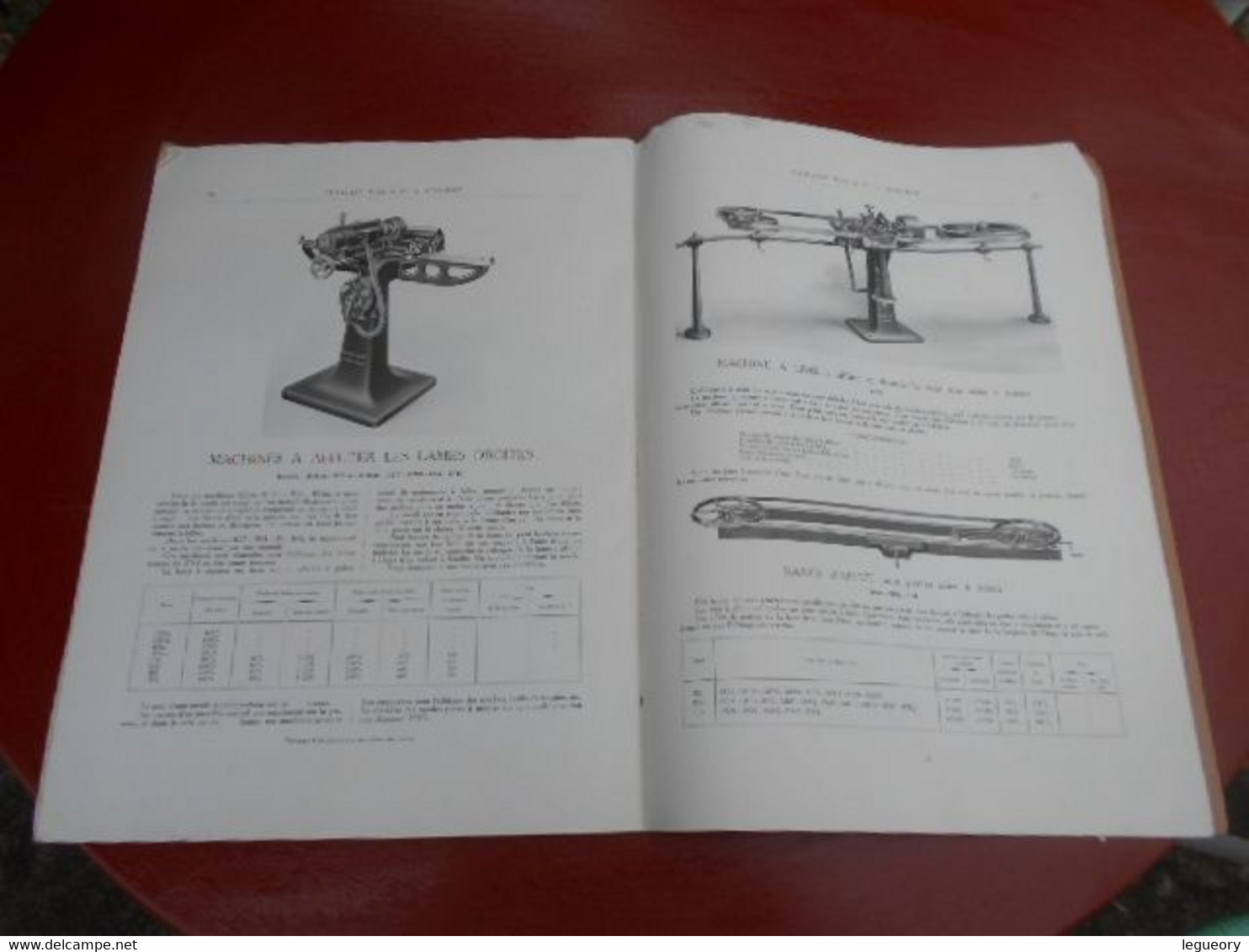 Catalogue Guilliet  Fils Et Cie  A Auxerre  ( Yonne )  Machines A Travailler Le Bois - Franche-Comté