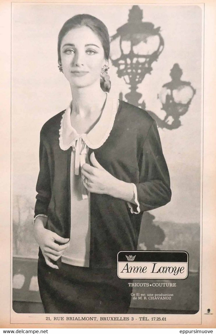 Publicité Papier MODE ANNE LAROYE  1965 PIP1059037 - Publicidad