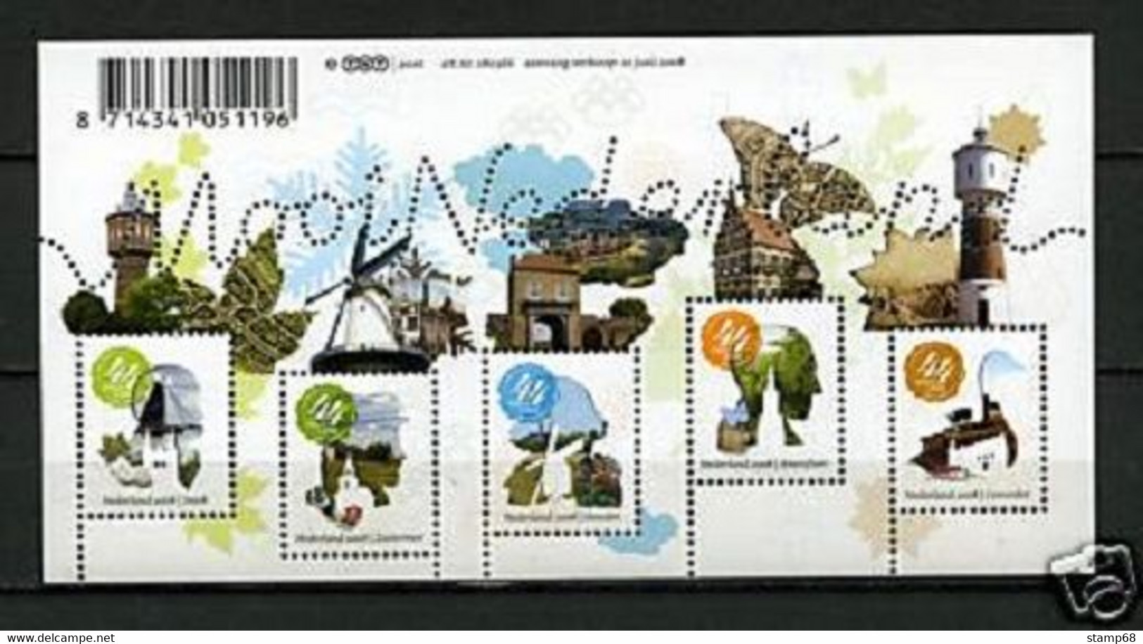 Nederland NVPH 2577 Vel Mooi Nederland 2008 MNH Postfris - Autres & Non Classés