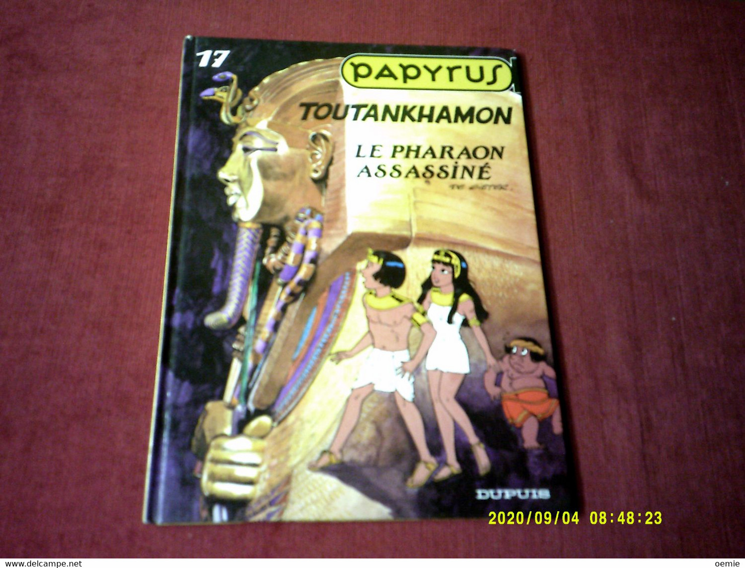 PAPYRUS  / TOUTANKHAMON  LE PHARAON ASSASSINE - Papyrus