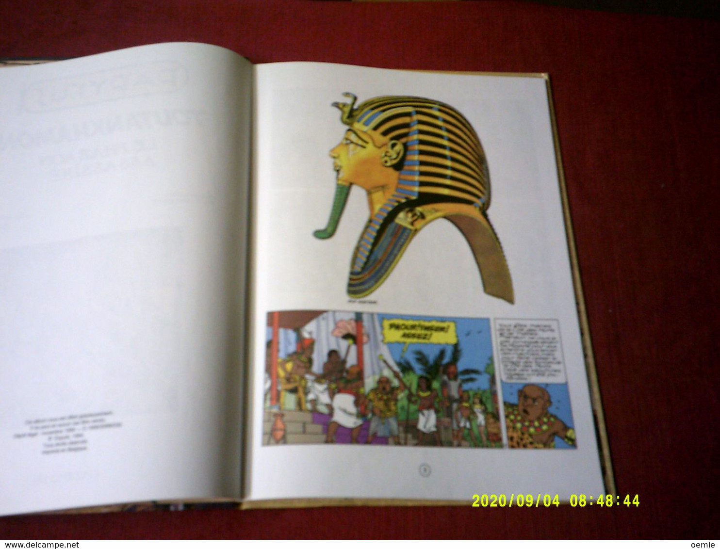 PAPYRUS  / TOUTANKHAMON  LE PHARAON ASSASSINE - Papyrus