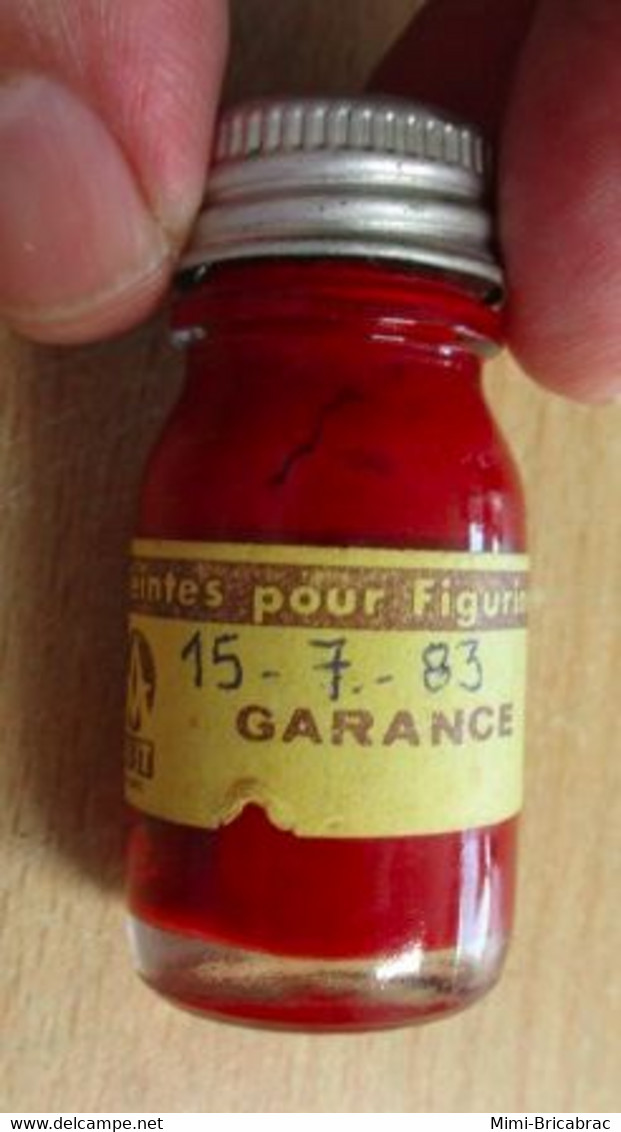 ABT21 Pot De Peinture ABT Des Années 70 : TEINTES POUR FIGURINES / GARANCE Pour Collectionneurs - Pegatinas (calcas)