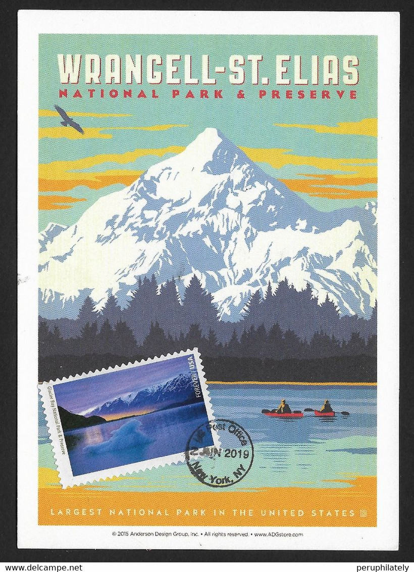 US Maxicard Glacier Bay National Park And Preserve - Alaska , Mint - Maximumkaarten