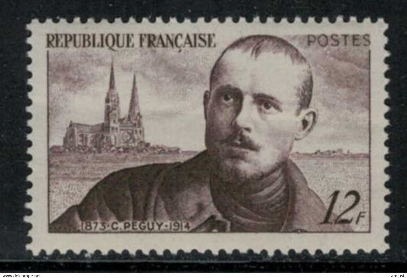 France // 1950 // Charles Péguy, Neuf** MNH N0. 865 Y&T (sans Charnière) - Nuovi