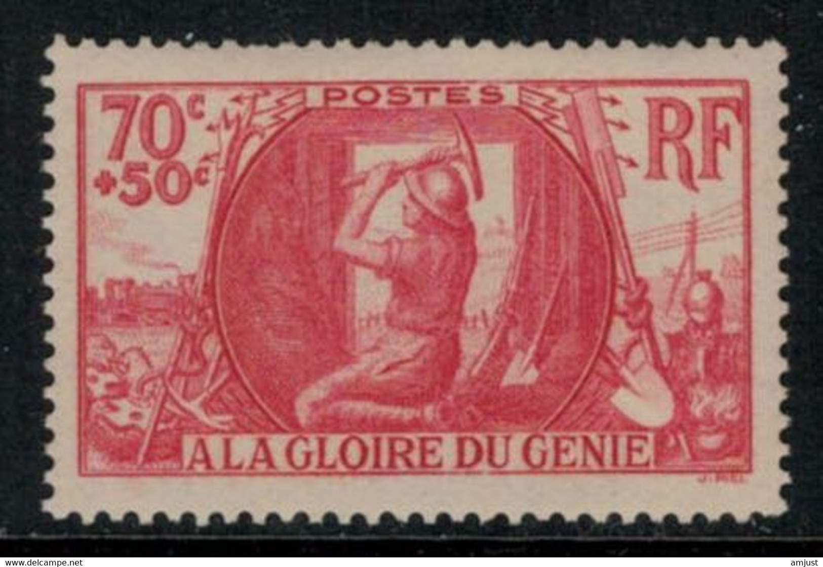 France // 1939 // A La Gloire Du Génie Militaire, Neuf** MNH N0. 423 Y&T (sans Charnière) - Unused Stamps