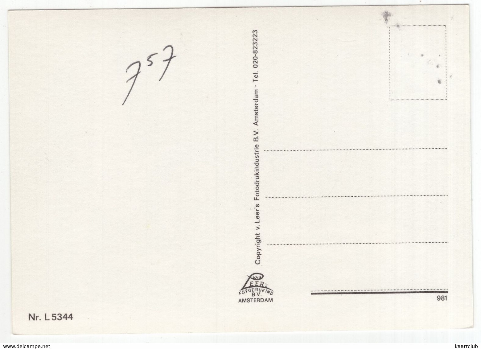 Zuidlaren - Jagerspech - (Nederland / Holland) - Nr. L 5344 - Zuidlaren